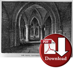 Stanleys Memorials of Canterbury (Digital Download)