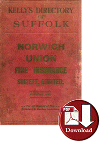 Kellys Directory of Suffolk 1922 (Digital Download)