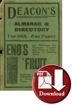 Deacons Almanac & Directory of Rye & District 1914 (Digital Download)