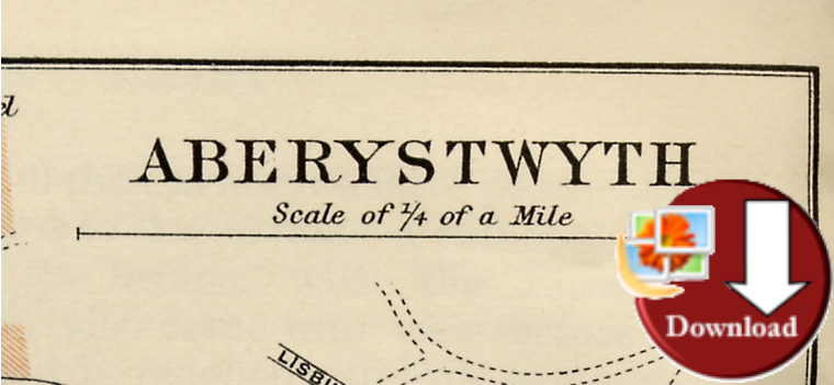 Map of Aberystwyth 1904 (Digital Downlaod)