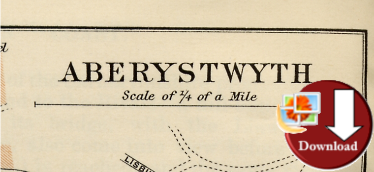 Cardiganshire Maps (Digital Download)