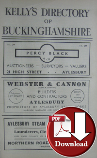 Kelly's Directory of Buckinghamshire 1935 (Digital Download)