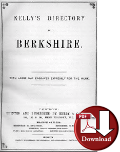 Kelly's Directory of Berkshire 1895 (Digital Download)