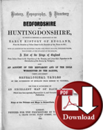 History, Topography & Directory Of Bedfordshire & Huntingdonshire 1862 (Digital Download)