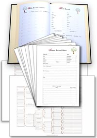 Family Tree Book Pages - Download Files