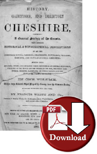 Whites 1860 Directory of Cheshire (Digital Download)