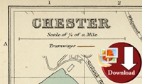 Map of Chester 1904 (Digital Download)