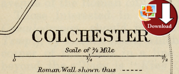 Map of Colchester 1902 (Digital Download)