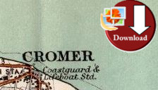 Map of Cromer area 1902 (Digital Download)