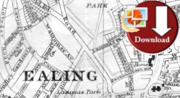Map of Ealing 1928 (Digital Download)
