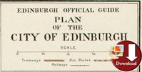 Map of Edinburgh 1930 (Digital Download)