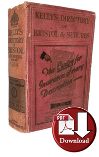 Kelly's Directory of Somersetshire 1923 (Digital Download)