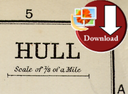 Map of Hull 1890 (Digital Download)