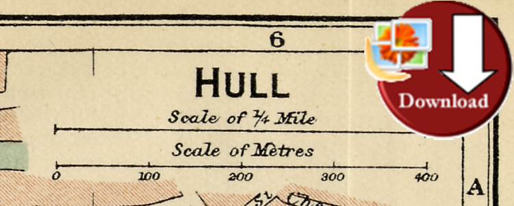 Map of Hull 1920 (Digital Download)