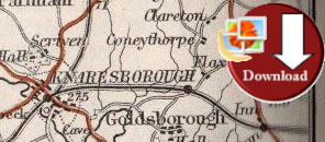 Yorkshire West Maps (Digital Download)