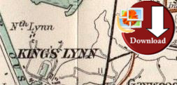 Map of King's Lynn area 1902 (Digital Download)