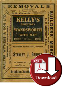 Kelly’s Directory of Wandsworth, 1932 (Digital Download)