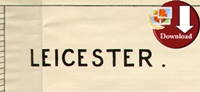 Leicestershire Maps (Digital Download)