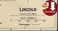Map of Lincoln 1920 (Digital Download)