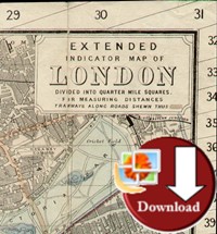 Map of London 1894 (Digital Download)