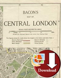 Map of London 1932 (Digital Download)