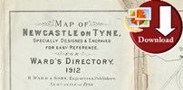 Map of Newcastle 1912 (Digital Download)