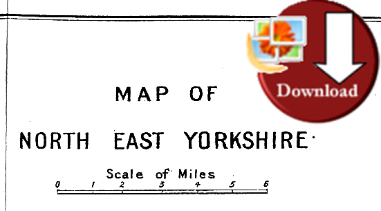 Map of North East Yorkshire 1927 (Digital Download)