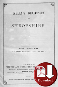 Kelly's Directory of Shropshire 1891 (Digital Download)