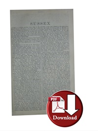 Kelly's Directory of Sussex 1927 (Digital Download)