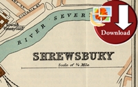 Map of Shrewsbury 1904 (Digital Download)