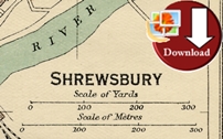 Map of Shrewsbury 1920 (Digital Download)