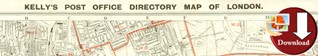 Map of South West London 1937 (Digital Download)