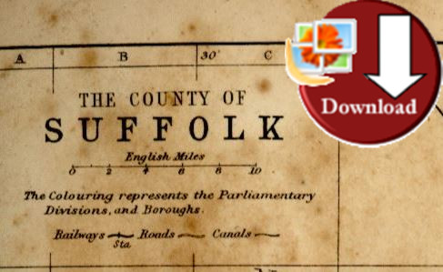Suffolk Maps (Digital Download)