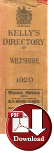 Kelly's Directory of Wiltshire 1920 (Digital Download)